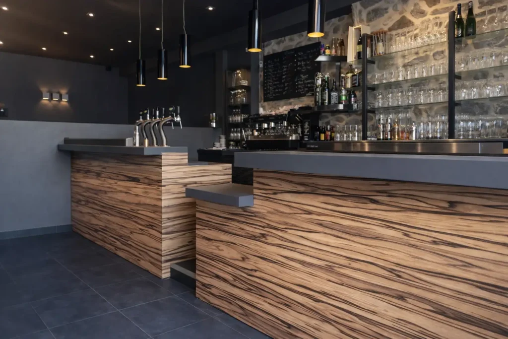 Rénovation complète d’un bar Intérerieur