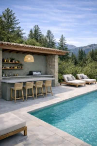 Rénovation d’un pool house