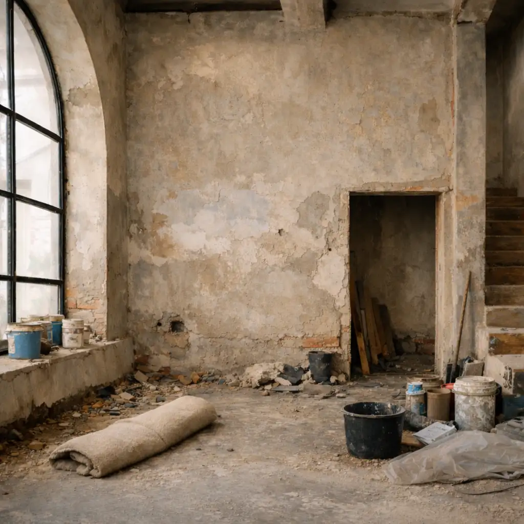 Rénovation complète d’un appartement à Grenoble - Avant