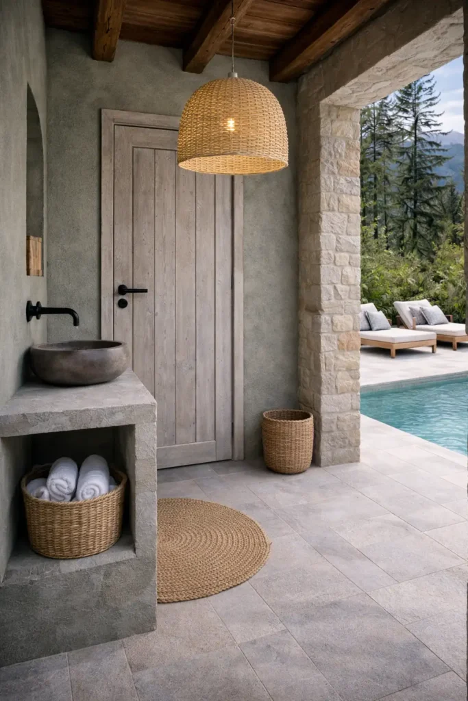 Rénovation d’un pool house