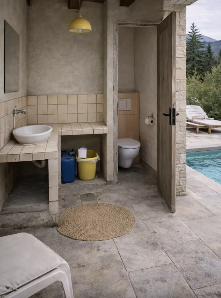 Rénovation d’un pool house