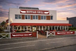 Transformation en Buffalo Grill à Crolles Façade