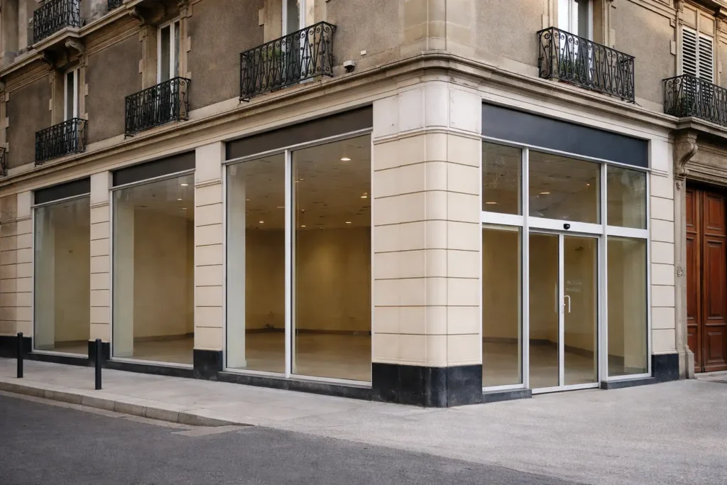 Rénovation local commercial Grenoble