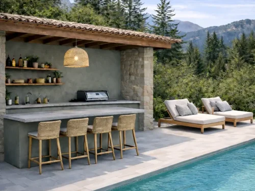 Rénovation d’un pool house