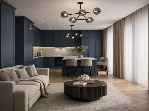 Rénovation appartement Meylan Salon